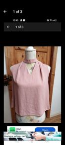 Penny's peach top new with tags