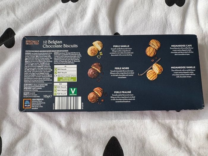 Belgium chocolate biscuits