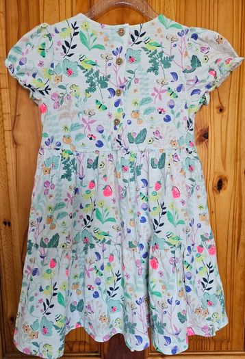 M&S Girls Summer Colourful Dress 6-7 Years