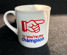Vintage You're My Champion Mug