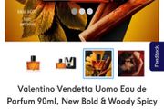 VALeNTINO Vendetta 90ml parfum for him / latest release
