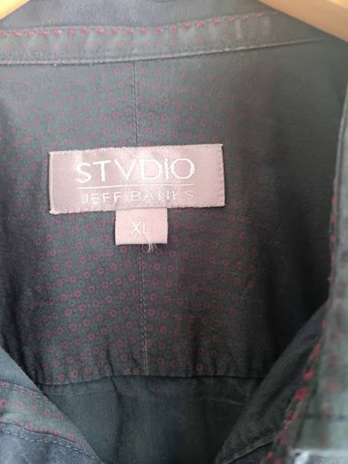 Jeff Banks Studio Collection Navy Shirt