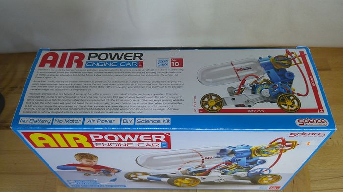 Air Power Engine Car Kit Science Discovery Kit Brand New Boxed