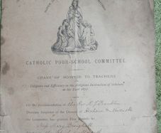 Antique Catholic Education Service 1879