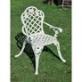 Cast Iron Garden Set Table and Four Chairs Style H Image 2