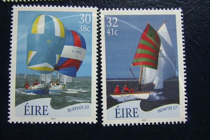 Ireland.Sailing Stamp set.2001.MNH.