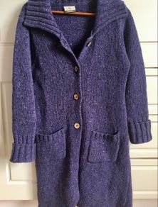 irish wool cardigan