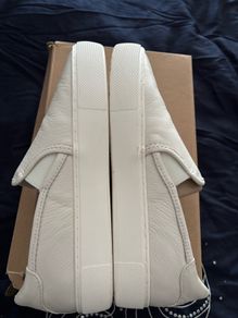 Womens white leather UGGs 8UK 41EU