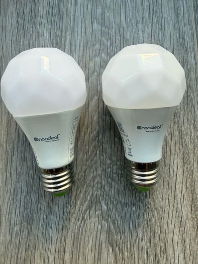 Nanoleaf Matter Wi-Fi E27 Smart Bulb x2