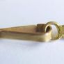 Antique Solid 18K Yellow Gold Bar-Link Chain Necklace length 23" - 5,6g Image 10