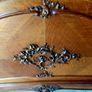 Antique French Bed louis xvi Gorgeous  Solid Walnut  beautiful originals condition Image 3