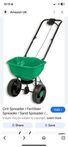 Garden seed etc spreader