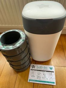 Tommy Tippee Nappy Bin & 5 Refills