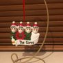 Personalised resin Covid christmas decoration Image 4