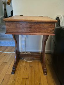 Antique school desk