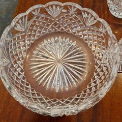 Stunning Vintage 9inch Waterford Crystal Serving Bowl