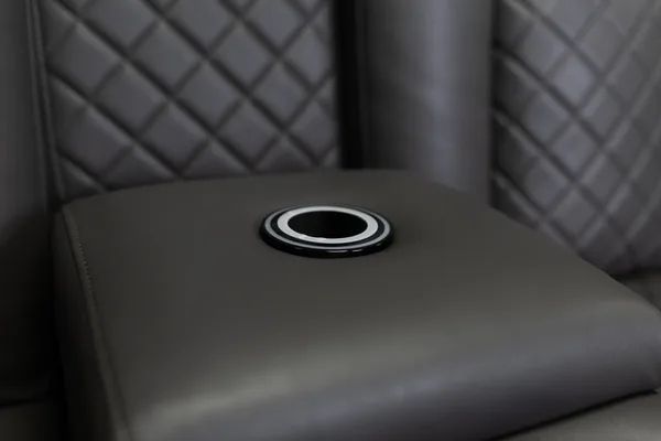 Ashbyrne electric Recliner Sofa 3+2 Dark grey