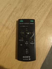 Sony RM-ANU191 Soundbar Remote Control