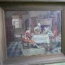 Vintage Print " Interviewing The Chef " Image 5