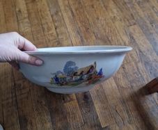 vintage ceramic washbowl