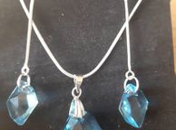 main image for ad Swarovski Crystal Elements Pendant and Earrings