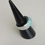 Sterling Silver Jade Ring Image 2