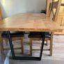 oak table and chairs Image 4