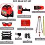 360 Rotary Laser Level Self-Leveling 500m Vertical Horizontal Scanning Professional Powerful Measurement Construction Tool kit with tripod and staff Image 5