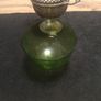 WMF of Germany silverplated green glass bowl Image 3