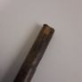Vintage Bamboo Walking Stick Cane with Silver Collar Image 6