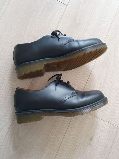 Dr. Martens Black men Leather Shoes Size 44 (UK 9.5)