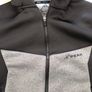 hoodie men 9 Peak Black Grey Full Zip Hooded Sports Jacket Outdoor Hoodie Size Medium Image 2