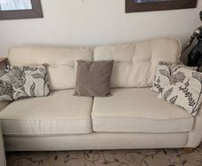 3 seater cream sofa for sale