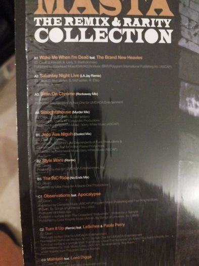 Masta Ace Grand Masta Remix & Rarity collection 2lp