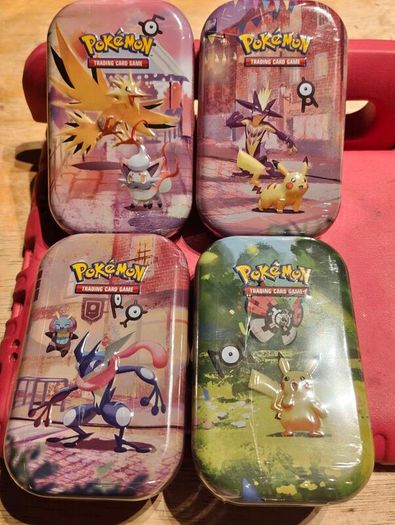 Pokemon Tcg 30th Anniversary Mini Tins X4