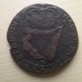 1693 William  and Mary Plain Edge Half Penny Image 2