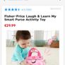Fisher price activity purse Image 3
