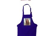 Personalised Apron and Chef Hat - Kids Baking Set - Blue