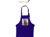 main image for ad Personalised Apron and Chef Hat - Kids Baking Set - Blue