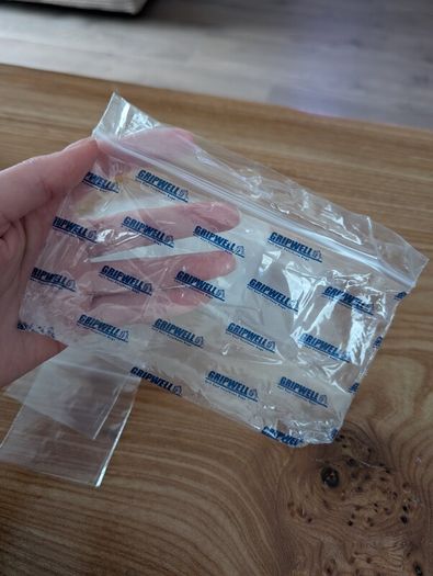 20 craft/storage zip lock bags