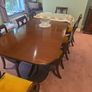 Dining Table And Chairs. 2 End Pieces And 6 Side Ones.  27886 Image 5