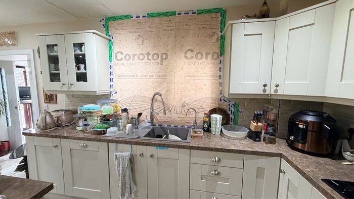 Kitchen cabinets