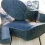 Manas Designer Black Leather boots. Soft All Leather High heel Italian. Uk 6.5 Eu 40. Excellent condition. Image 8