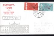 1965 Ireland Europa (CEPT) Commemorative Stamp Illustrated First Day Cover (FDC)