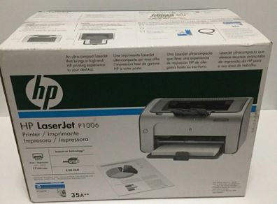 HP LaserJet P1006 Workgroup Laser Printer - BRAND NEW