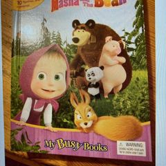 Masha & The Bear. ( My Busy Book)  plus figures.