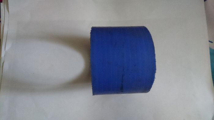 70mm Straight Coupler Blue