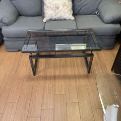 glass table