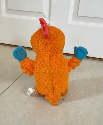 Sesame Street Toy Bundle - Cookie Monster Chicken Dancer + Elmo Plush