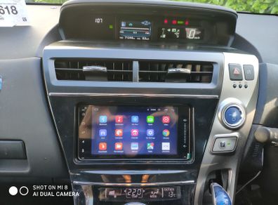 New 7 Inches Android For Toyota Prius Alpha / Cx / 7+